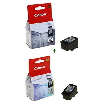 

Original Ink Cartridge (pack of 2) Canon PG512+CL513 (2 pcs) Black/tricolour