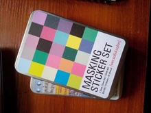 Corea papelería de mano pegatina para libros Set de pegatinas Diy diario etiqueta adhesiva para útiles escolares