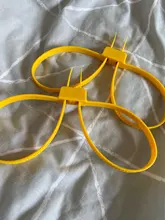 Disposable Handcuffs Cable-Ties Zip-Tie Double-Flex-Cuff Police Plastic Nylon 1pcs/Lot