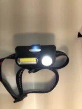 Flashlight-Torch Lamp Fishing-Headlight Usb-Rechargeable Mini Portable COB XPE