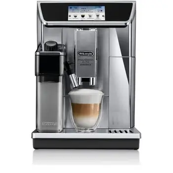 

DELONGHI ECAM650.85.MS Crusher connected Espresso PrimaDonna Elite Experience-Gray