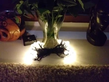 Fairy-Lights Crystal-Ball Led-String Solar-Lamp Christmas-Decor Power Garden Outdoor