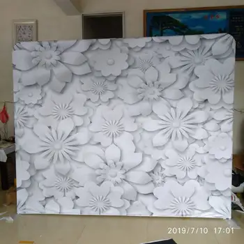 

custom double sided pillow tension fabric backdrop 10ft wide 8ft high