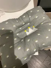 Almohada cóncava de algodón suave para bebé, almohada de algodón suave para recién nacido, almohada de estilismo para lactancia infantil