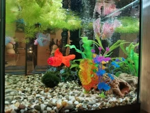 Ornament Fish-Tank-Jellyfish Artificial-Aquarium Goldfish for Glow-In-The-Dark