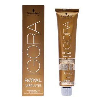 

Anti-Ageing Colouring Gel Igora Absolutes N6-70 Schwarzkopf (60 ml)