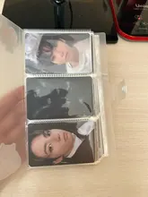 1pc 120 ranuras portadores de identificación PP mate tarjeta libro tarjetas de gran capacidad Clip billete colección de las existencias