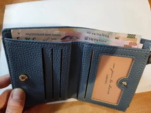 Cartera de piel sintética suave para mujer, cartera amarilla de marca, monedero Mini con broche, tarjetero, billetera corta, Bolso pequeño Delgado, llavero con cremallera