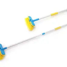 Щетка сметка для мытья а/м, телескопическая 80-130 см