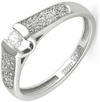

Kabarovsky ring with 37 diamonds in white gold