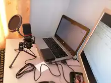 Omni-Condenser-Microphone Tripod Computer-Studio Audio Karaoke-Recording Seyfert Redragon Gm100