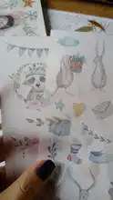 Journamm-pegatinas de palabras japonesas para Arte de flores, adhesivos para álbumes de recortes de papelería, Kawaii Cat, 6 uds.