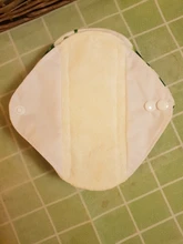 LECY ECO LIFE-bragas de bambú para higiene femenina, paño Menstrual impermeable reutilizable, 17x17cm