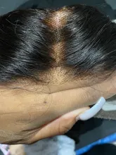 Pelucas rizadas de cabello humano de 30 pulgadas, pelo 13x6 con rizos profundos, onda de encaje, de cabello humano, brasileño, sin pegamento, nudos blanqueados pre-arrancados, para mujeres negras