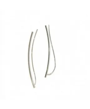 

Silver climbers earrings