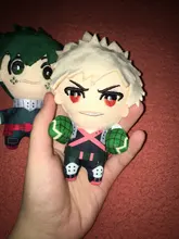 Figuras de acción de My Hero Academia Izuku Midoriya, Katsuki, Bakugou, Shouto, Todoroki, muñecos de peluche, regalo, 15CM