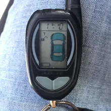 ZX925 pantalla para el Sheriff ZX-925 lcd remoto controlador/dos forma de sistema de alarma para coche