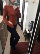 FSDA-Body de manga larga con cuello redondo para mujer, Top Sexy de ante para otoño e invierno, Top informal de color caqui, Mono para señora, ropa de calle 2020