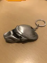 LLavero de depredador alienígena, máscara de AVP, llaveros para bolsos, llavero de coche, joyería