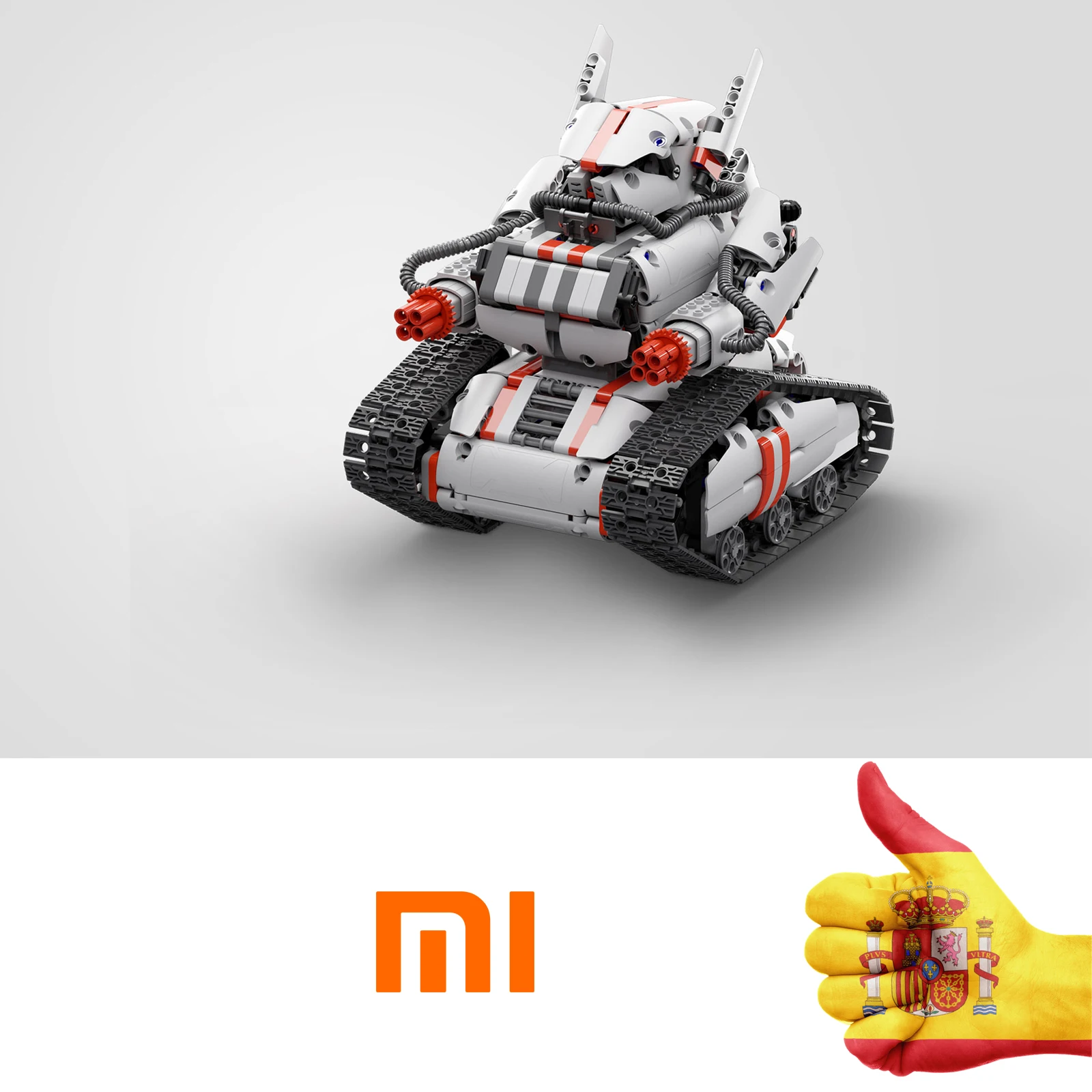  XIAOMI MI ROBOT programmable Smart Track Robot building kit application and encoding Bluetooth 40 I - 4000152750554