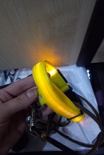 Collar LED de nailon para mascotas, fluorescente y luminoso, suministros para mascotas, correa de seguridad nocturna intermitente de seguridad que brilla en la oscuridad