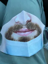 Mascarilla facial con estampado divertido para mujer, máscara de seguridad antipolvo sin costuras, lavable y reutilizable, 1/3/6