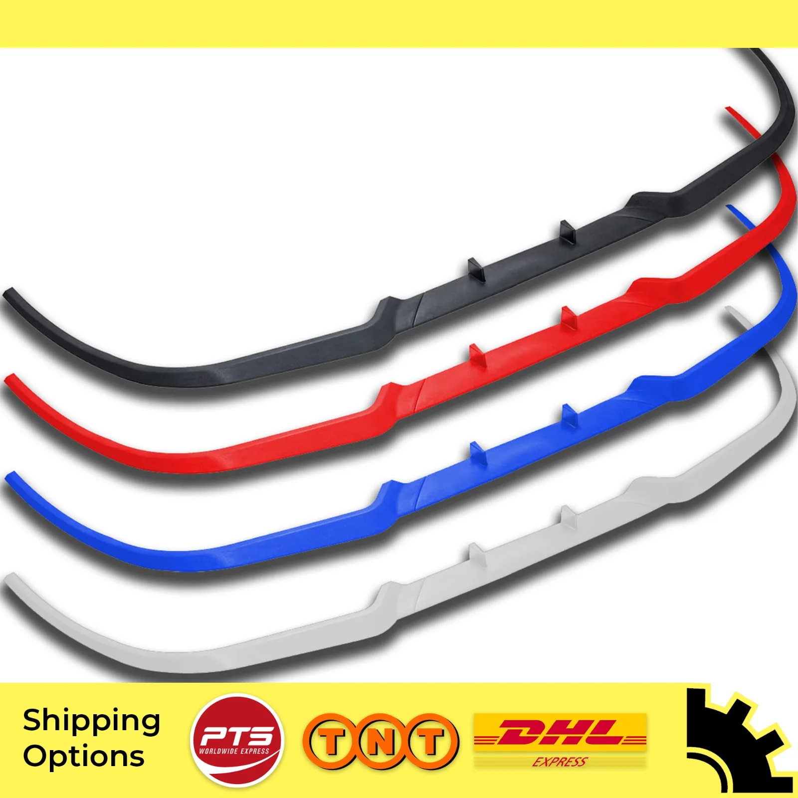 CUPRA Front Bumper Lip 3 Piece Diffuser Spoiler Body Universal Modified Tunning Euro