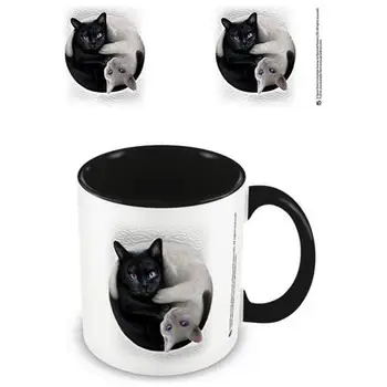 

Spiral (ying Yang Cats) Black Inner Mug (Cup) PYRAMID10.33