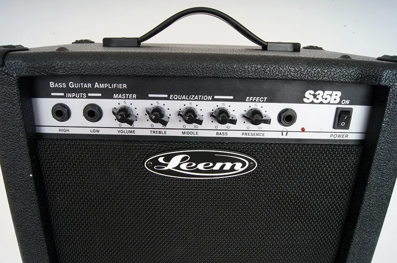 Amplificador combinado de bajo para guitarra Leem s35b, 35 W, 10"|Partes y de guitarras| AliExpress