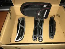 Survival-Tool-Kits Multifunction-Knife WORKPRO Camping 3PC