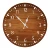 Wooden Wall Clock 10 Inch Silent Non Ticking Quartz Wall Clock Retro Fashion Wood Wall Clock Decorative for Living Room Kitchen 19