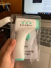 Oxímetro de pulso Digital para dedo, medidor de saturación de oxígeno en sangre, Monitor de ritmo cardíaco SPO2 PR + termómetro infrarrojo