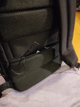 Kingsons-Mochila negra ultraligera para ordenador portátil Unisex, morral delgado de 15,6 pulgadas para oficina y trabajo