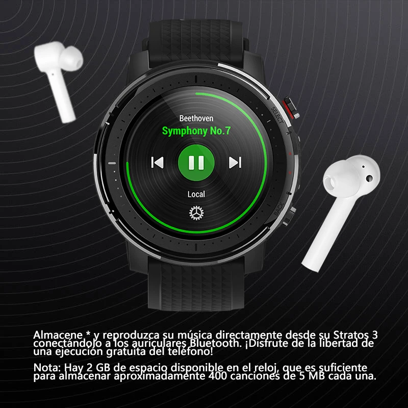 Xiaomi Huami Amazfit Stratos Smart Watch (Bluetooth Smart Watch Gps Sport Android Ios Watch) [-6