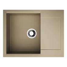 Мойка для кухни Omoikiri Daisen 65-CA Artgranit(карамель)(Термостойкая, ударопрочная, встраиваемая, перелив