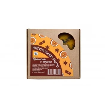 

Fat soap "orange and cinnamon"