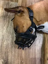 Bozal de silicona suave para perros pequeños, medianos, grandes y x-grandes, cesta transpirable, para mordeduras y ladridos