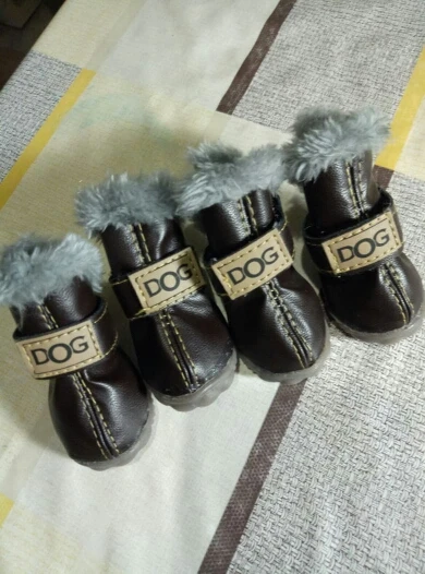 DogMEGA Winter Dog Boots | Small Dog Winter Boots | Best Dog Boots for Snow photo review