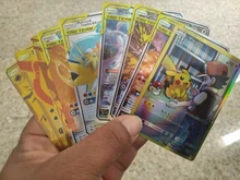 2021 nuevo 10-324 juego de comercio 200 VMAX tarjetas de Pokemon para diversiones los niños inglés idioma juguete