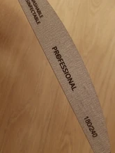 10 unids/lote de archivos de uñas profesional Buffer 100/180 limas manicura de Grey barco Gel pulido madera lima de uñas