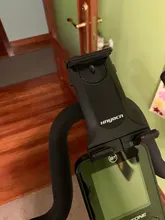 Xnyocn Flexible Buckle Mount Holder Indoor Gym Handlebar on Exercise Bikes Mobile Phone