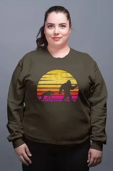 

Angemiel Wear Jaguar And Gorilla Green Women Sweatshirts