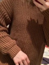 Tops Pullovers Neck-Sweater Turtle Cashmere Elegant Thick Korean Hirsionsan Warm New