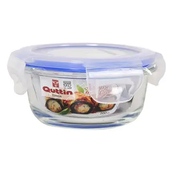 

Lunch box Quttin Glass Circular (200 Cc)