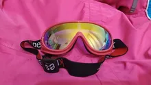 Gafas de esquí para niños, gafas de esquí para nieve, gafas de sol de 6 colores, a prueba de viento, gafas de esquí para exteriores a prueba de viento