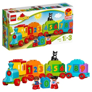 

Designer Lego Duplo 10847 train "count and play"