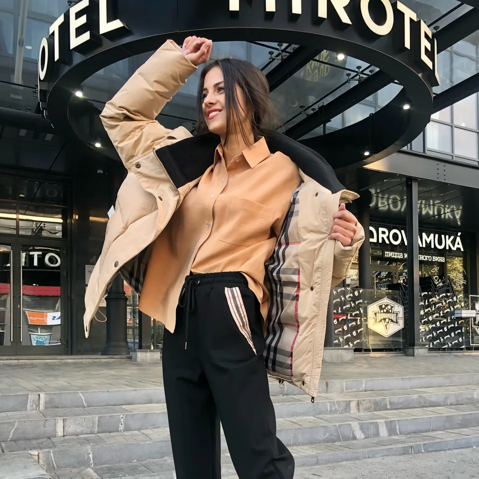 ジャケット BURBERRY Woman Jacket Beige 8101272 BURBERRY: Jacket woman - Beige | Burberry jacket 8101272