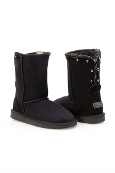 

Pegia Genuine Suede Inside Furry Zipper Women Boots 191052