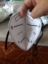 Mascarilla facial protectora de 5 capas, respirador con filtro FPP2, FPP3, FFP3, reutilizable, CE FFP2, 100 Uds.