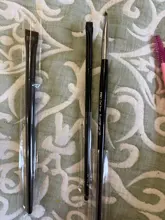 Brocha profesional para Contorno de cejas, pincel delineador de cejas en ángulo pequeño, alta calidad, marca de maquillaje, herramientas A101